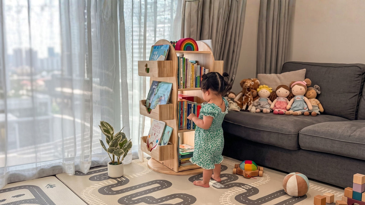 Kid's Bookshelf: The Ideal Accent Piece for Child's Bedroom