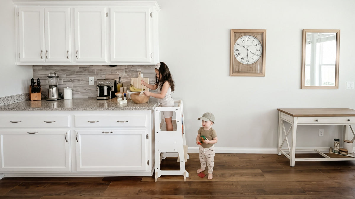 Empowering Your Child: A Montessori Guide to Safely Using a Learning Tower