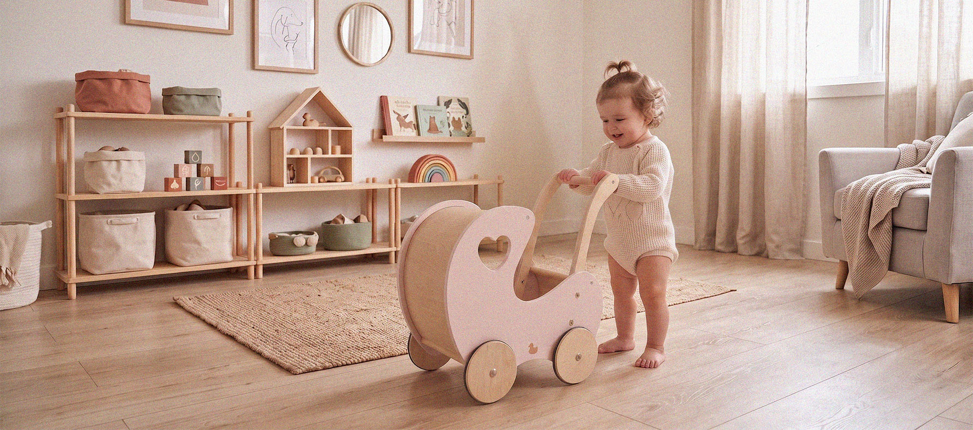 Montessori Furniture for Babies (0–12 Months)