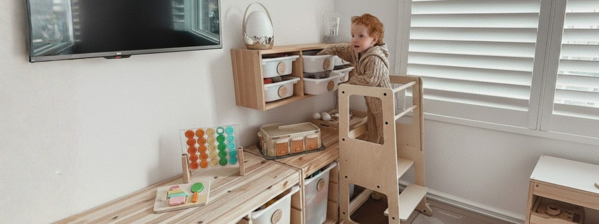 Adjustable Plywood Kitchen Helpers