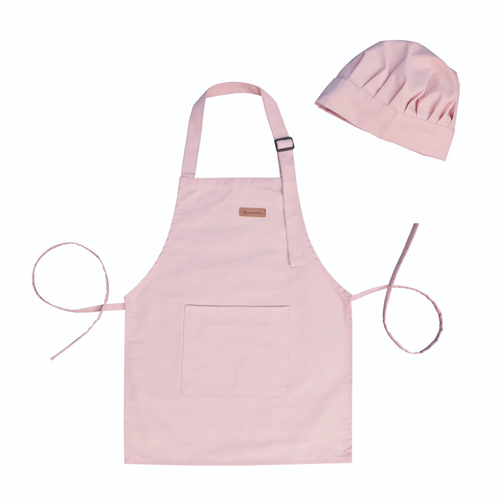 Kids Chef Apron & Hat Set