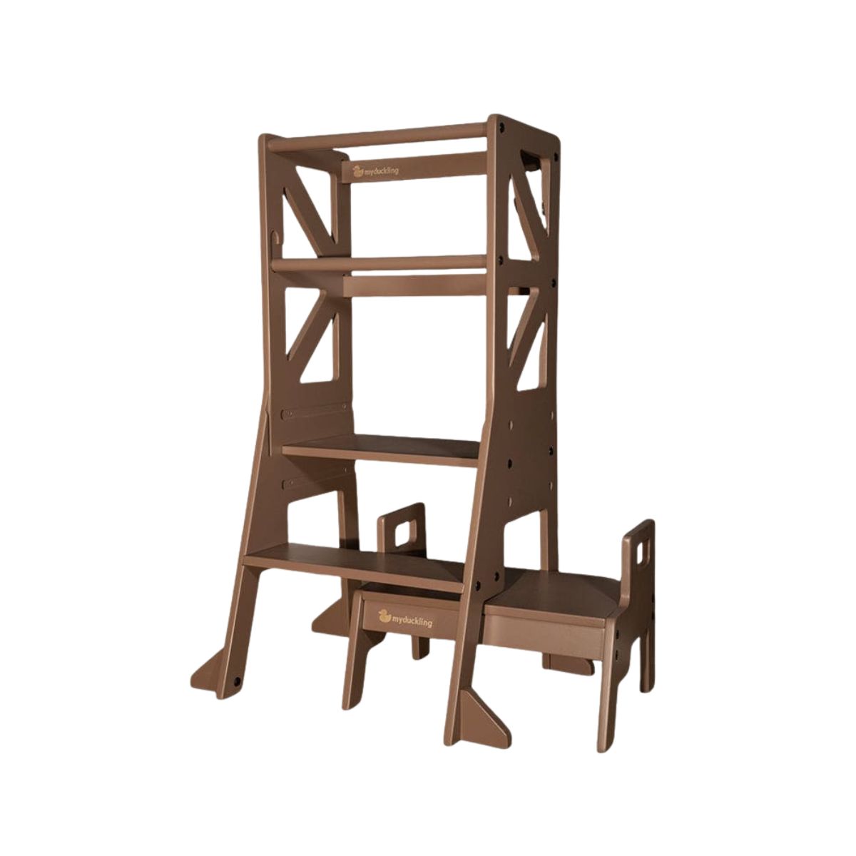 JALA Deluxe Adjustable Learning Tower - Flag with Rectangle Handle