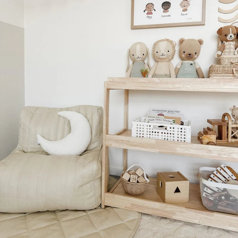 NALA Soild Wood 3 Layer Storage Shelf