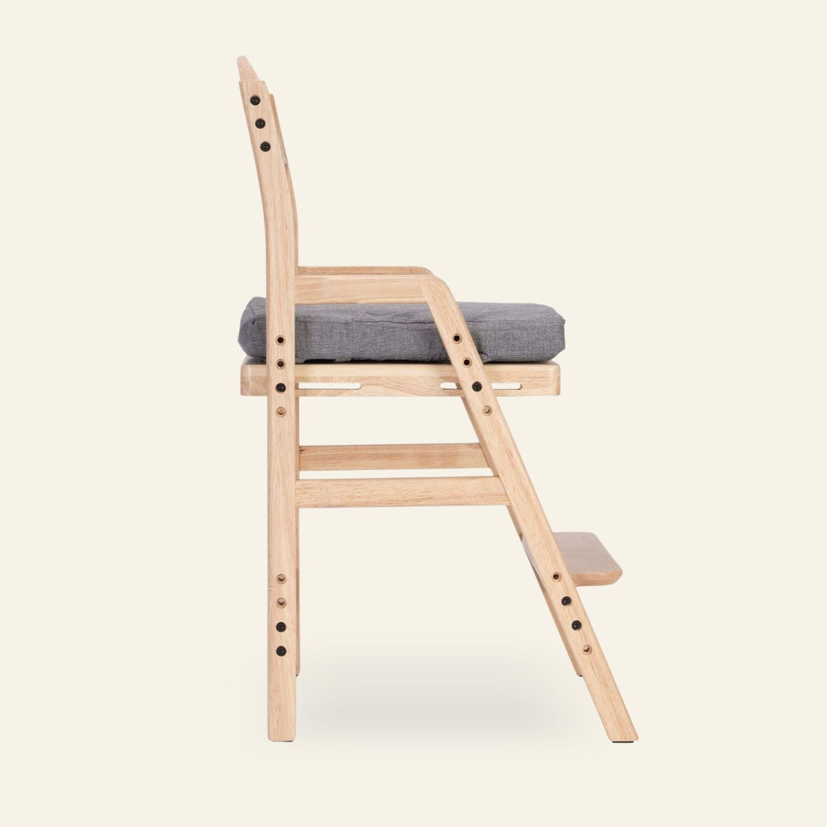 NALA Solid Wood Adjustable Study Chair