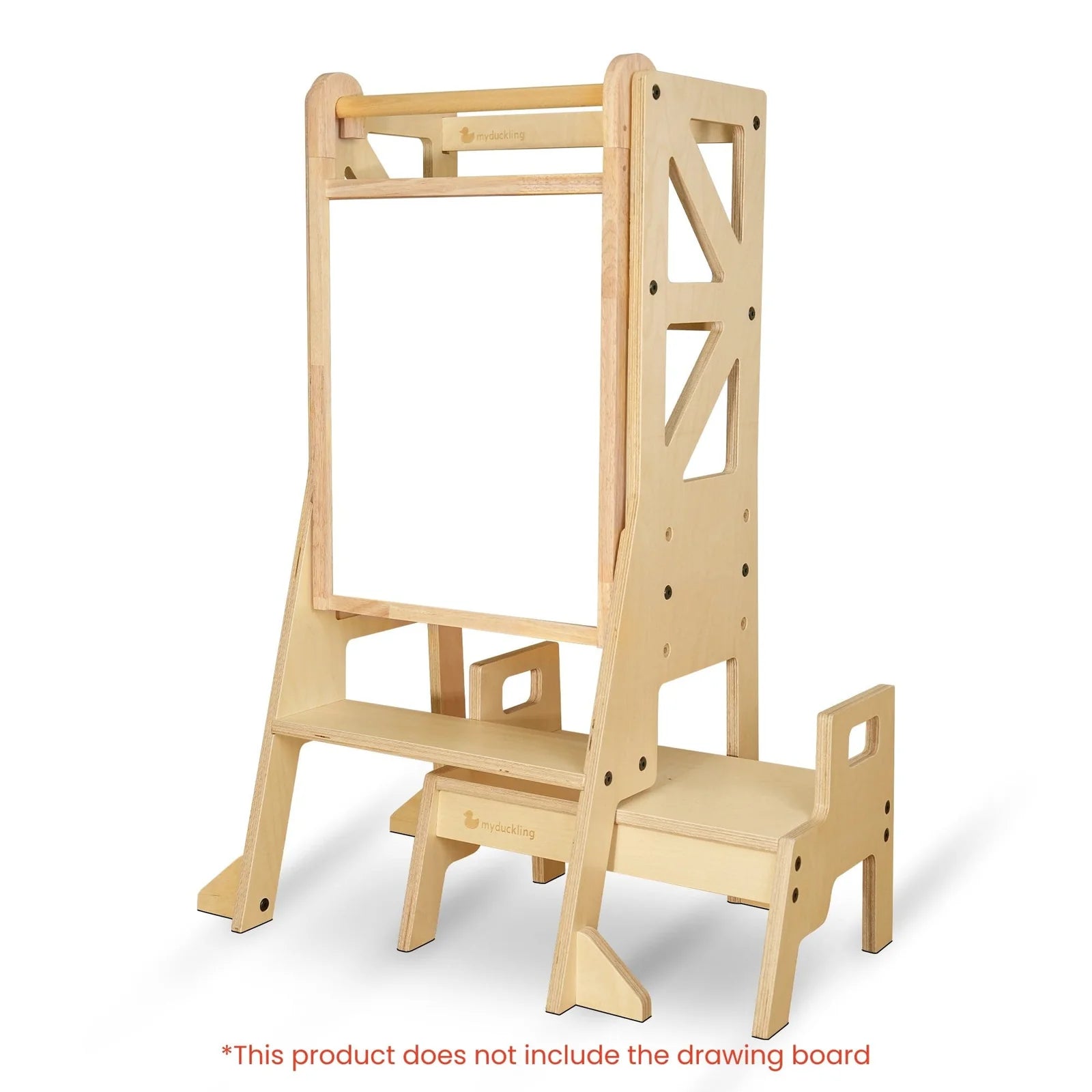 JALA Deluxe Adjustable Learning Tower - Flag with Rectangle Handle