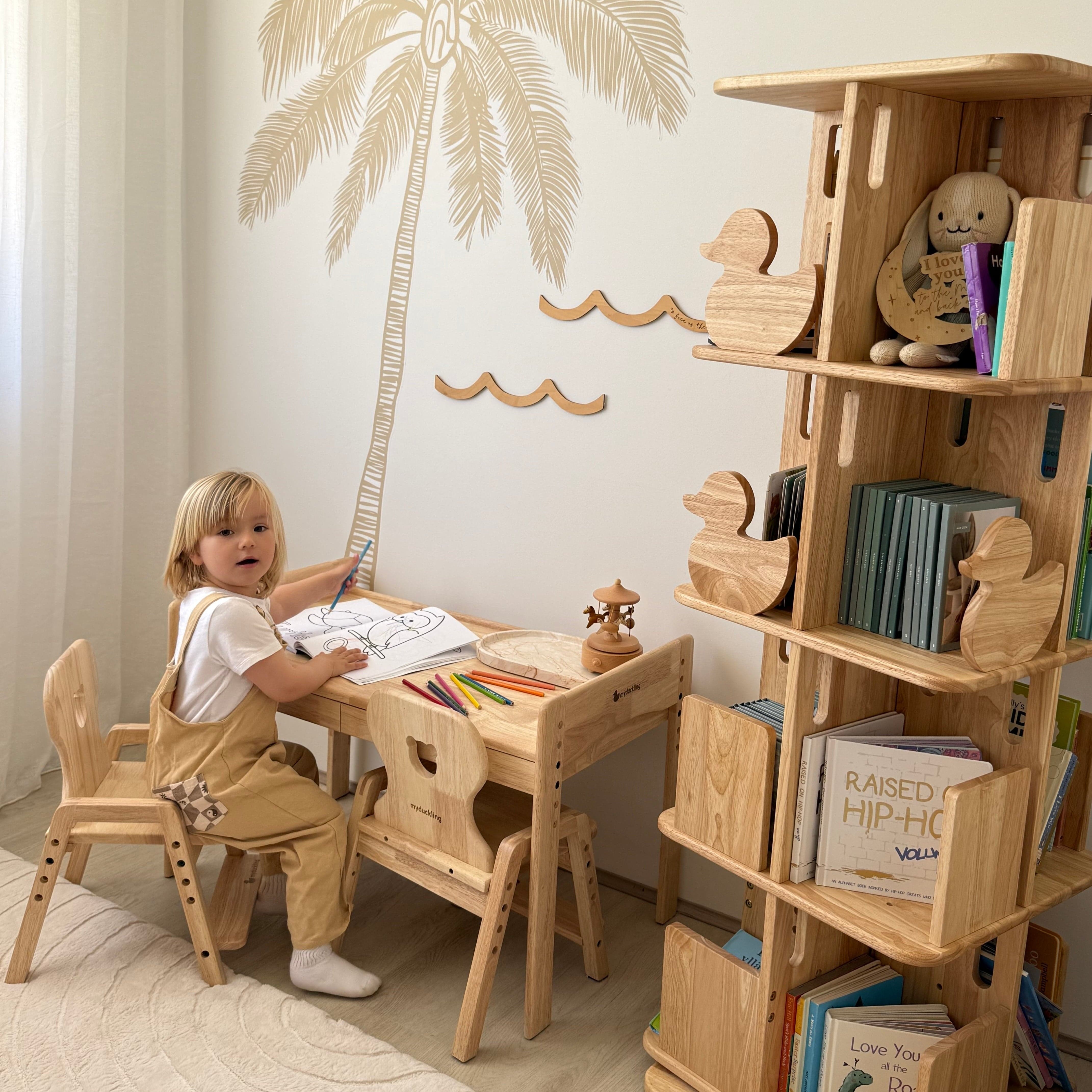 KAYA Activity Adjustable Table with 2 Chairs (Early-January Pre-Order)