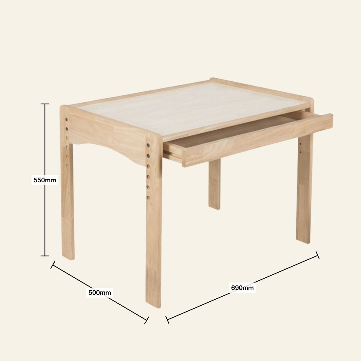 KAYA kids wooden table and chairs Bear variant - myduckling