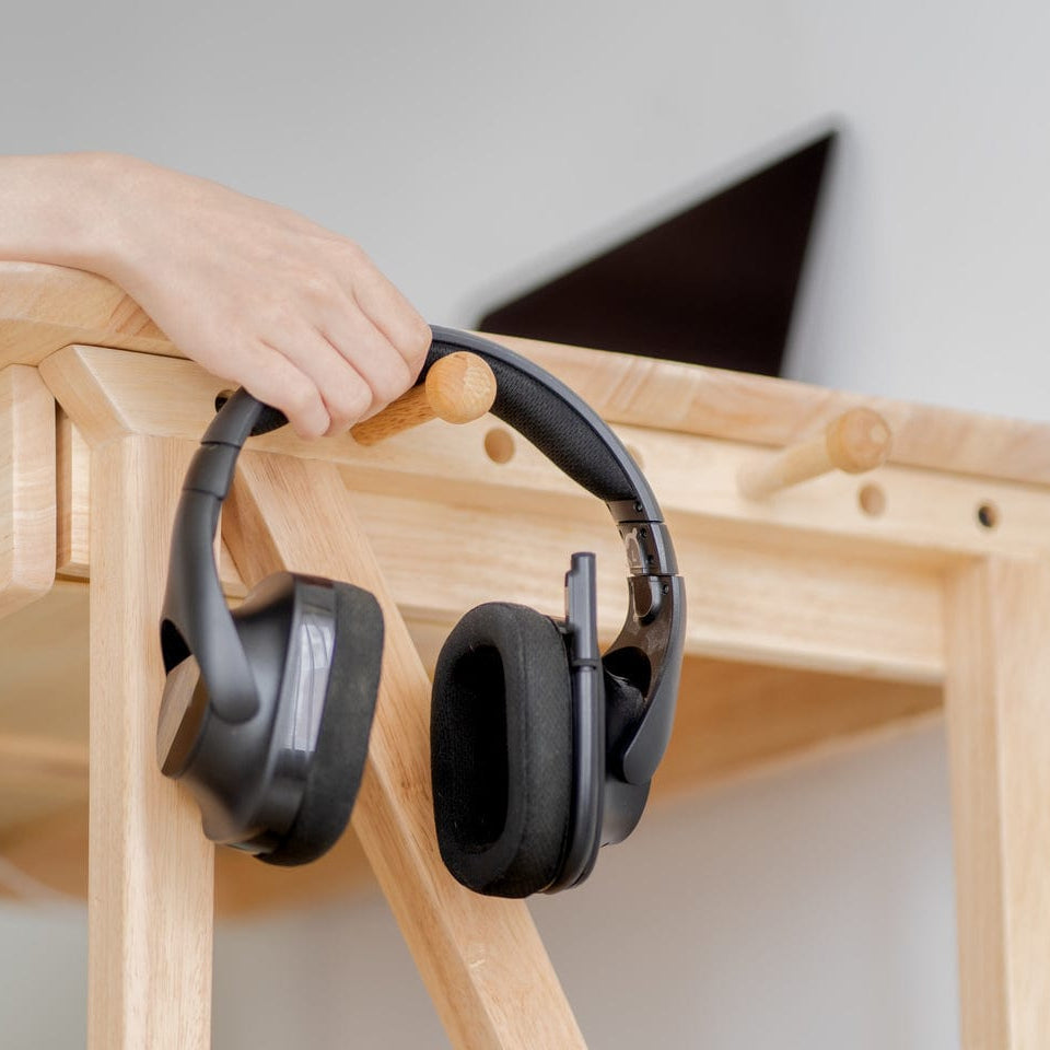 NALA Solid Wood Study Desk With Easel (Early-January Pre-Order)