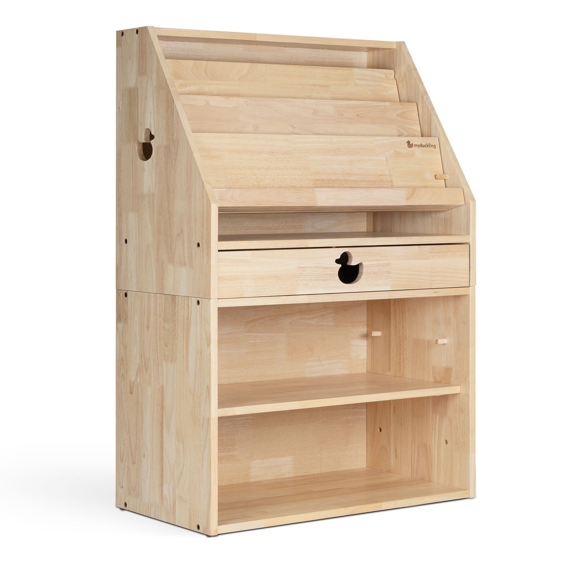 EVE Solid Wood Display Bookcase