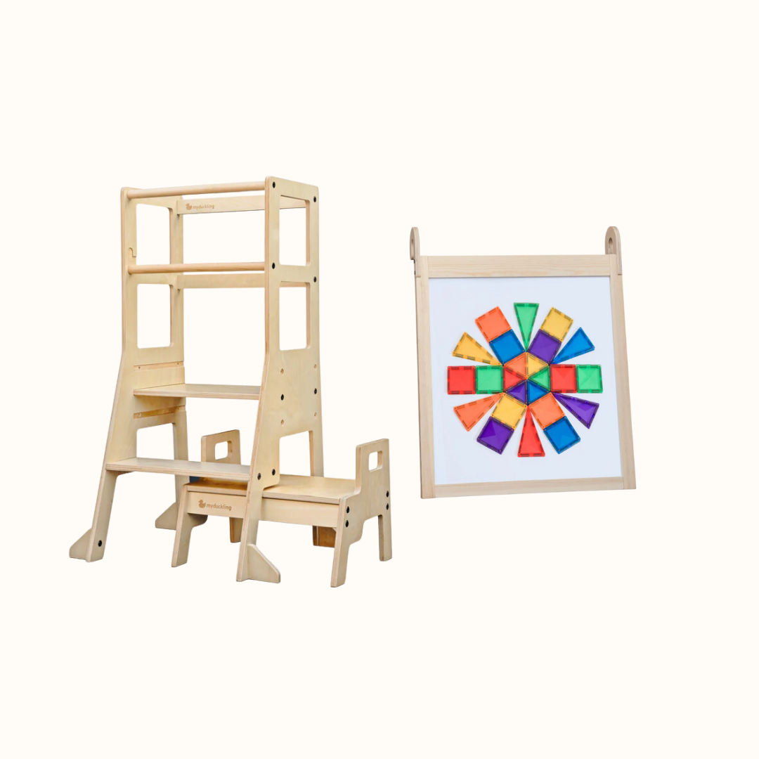 Little Artist: JALA Adjustable Learning Tower with Stool Set