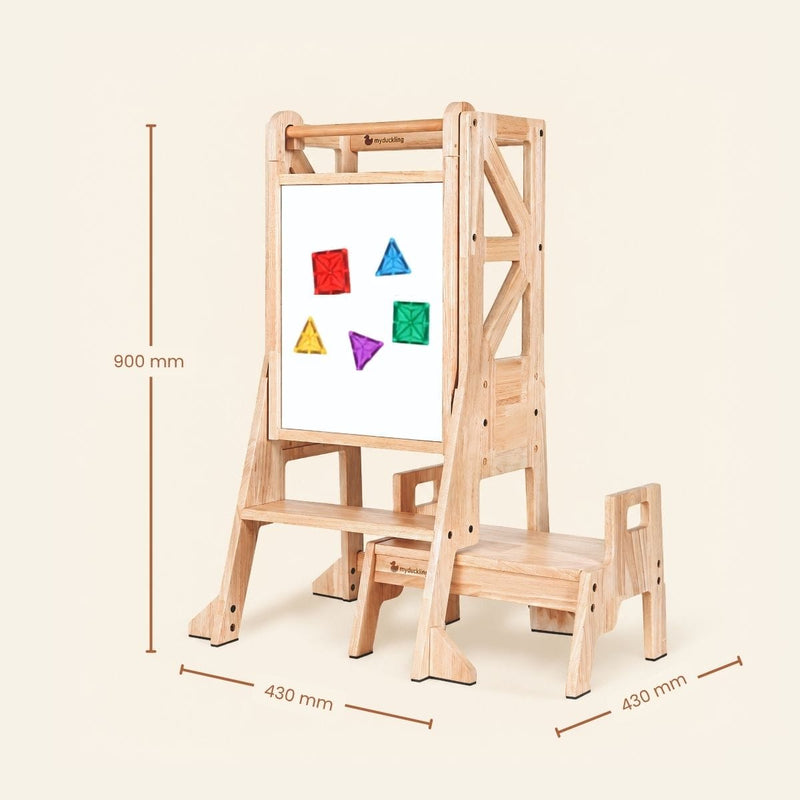 JALA Deluxe Learning Tower - Rectangle Stool