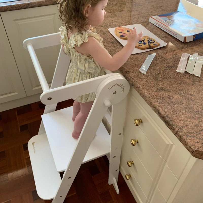 MILA Deluxe Folding Adjustable Learning Tower