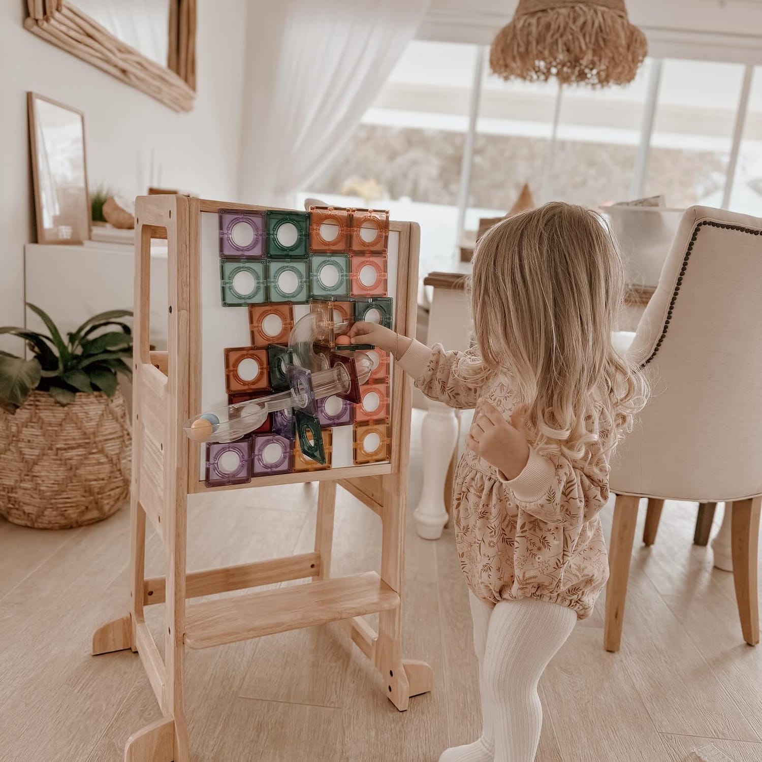 LOLA Deluxe Solid Wood Learning Tower