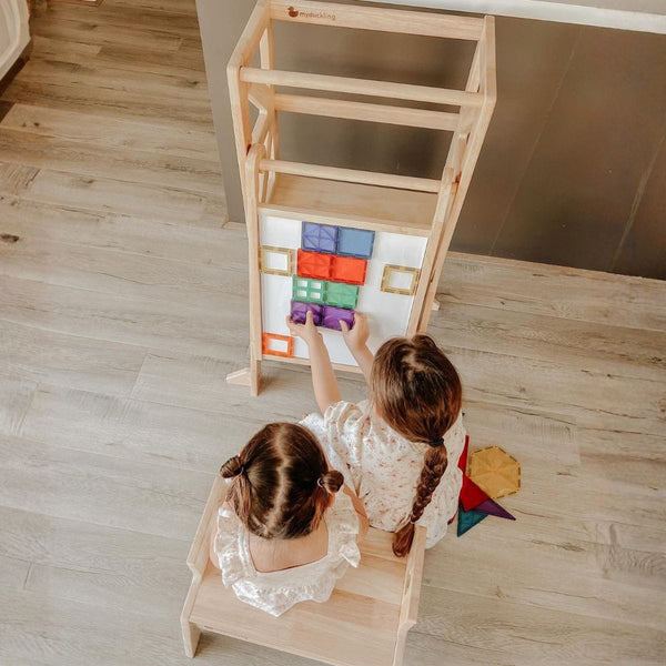 JALA Deluxe Learning Tower - Rectangle Stool