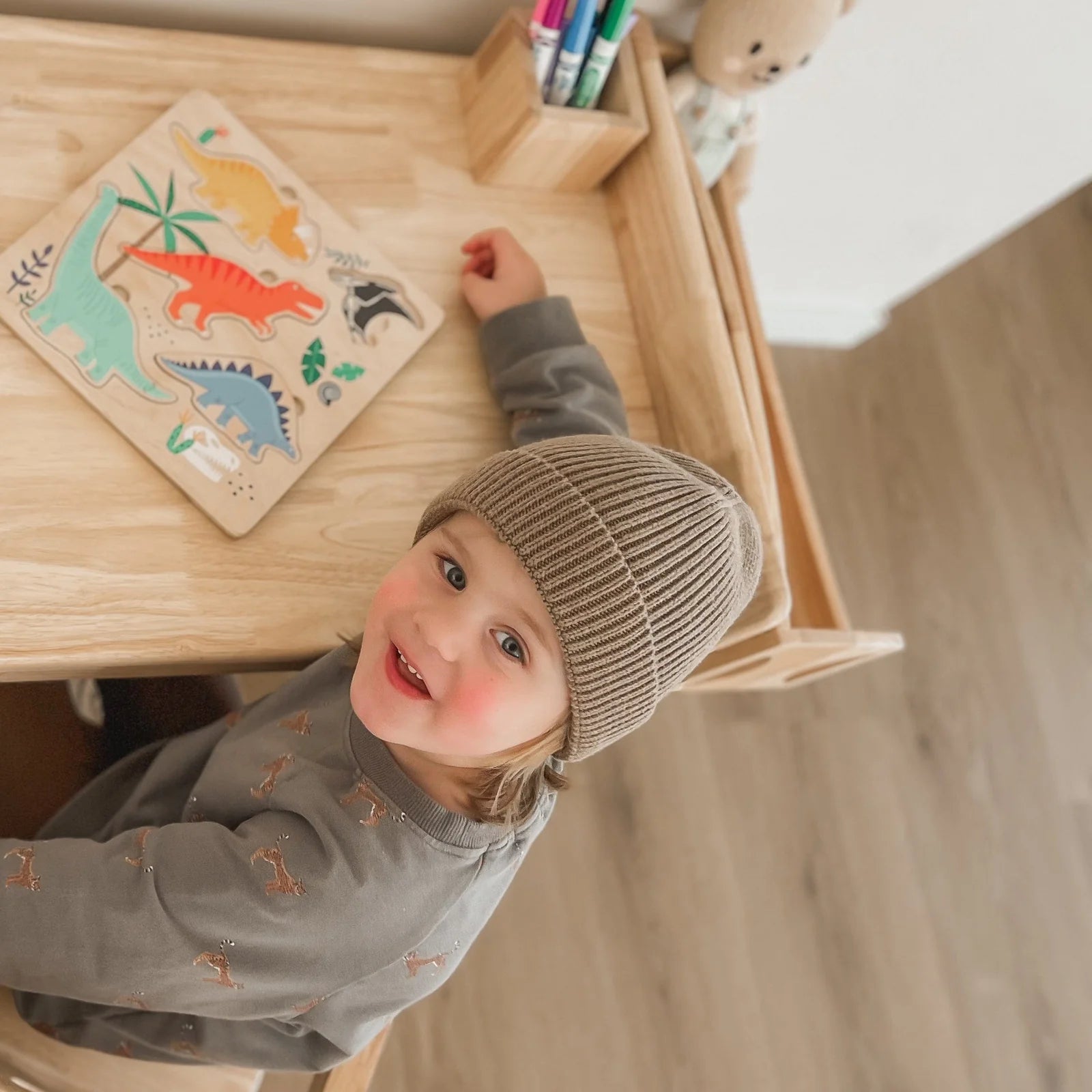 KAYA Solid Wood Side Shelf
