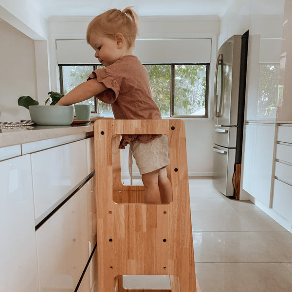 LOLA Deluxe Solid Wood Learning Tower
