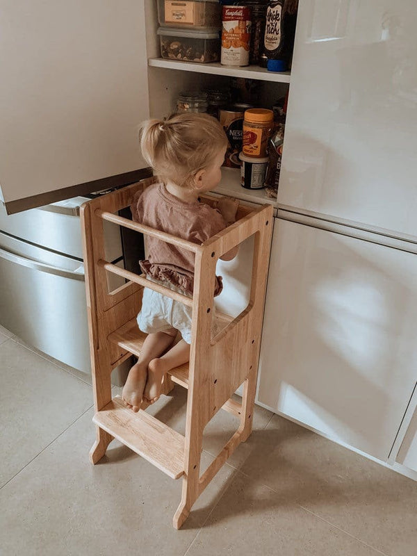LOLA Deluxe Solid Wood Learning Tower