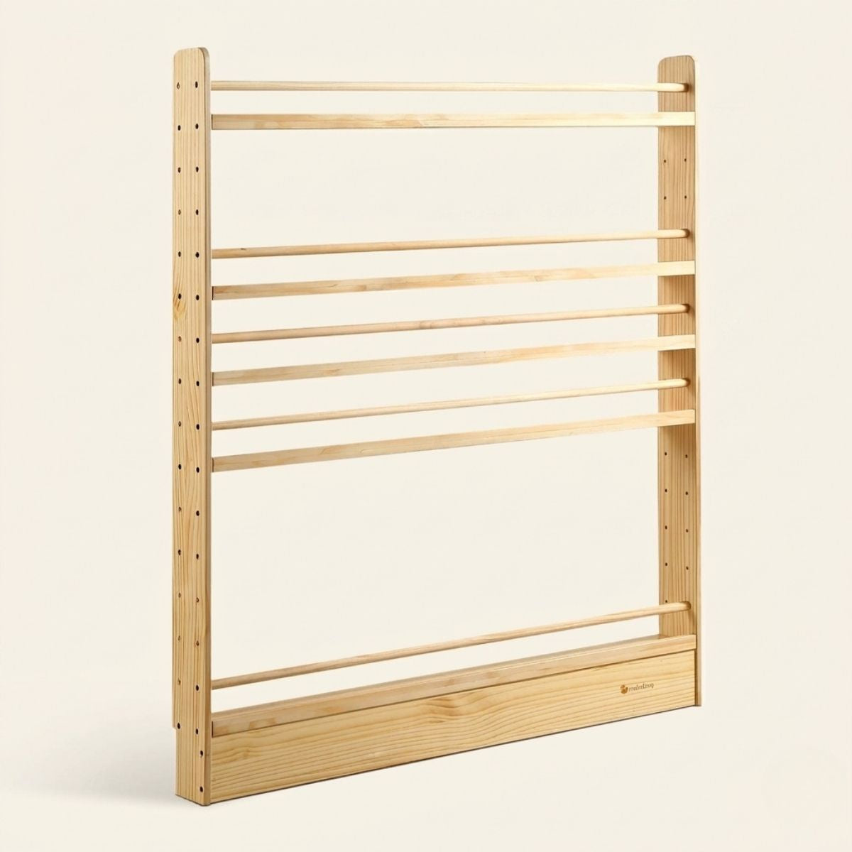 NALA Adjustable Solid Wood Bookshelf