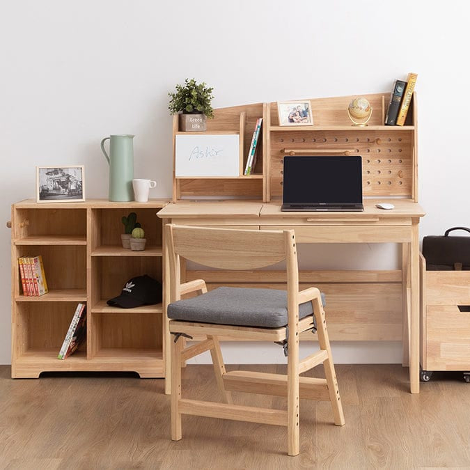 NALA Solid Wood Study Desk With Easel (Early-January Pre-Order)