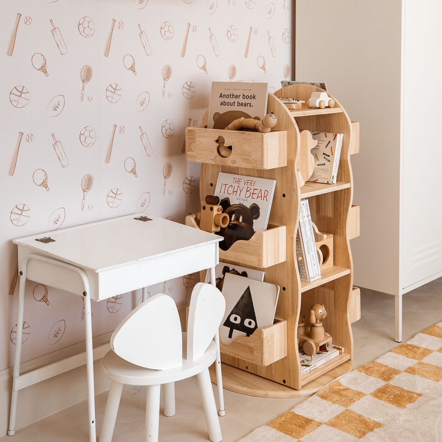 myduckling BINDI Revolving Bookcase
