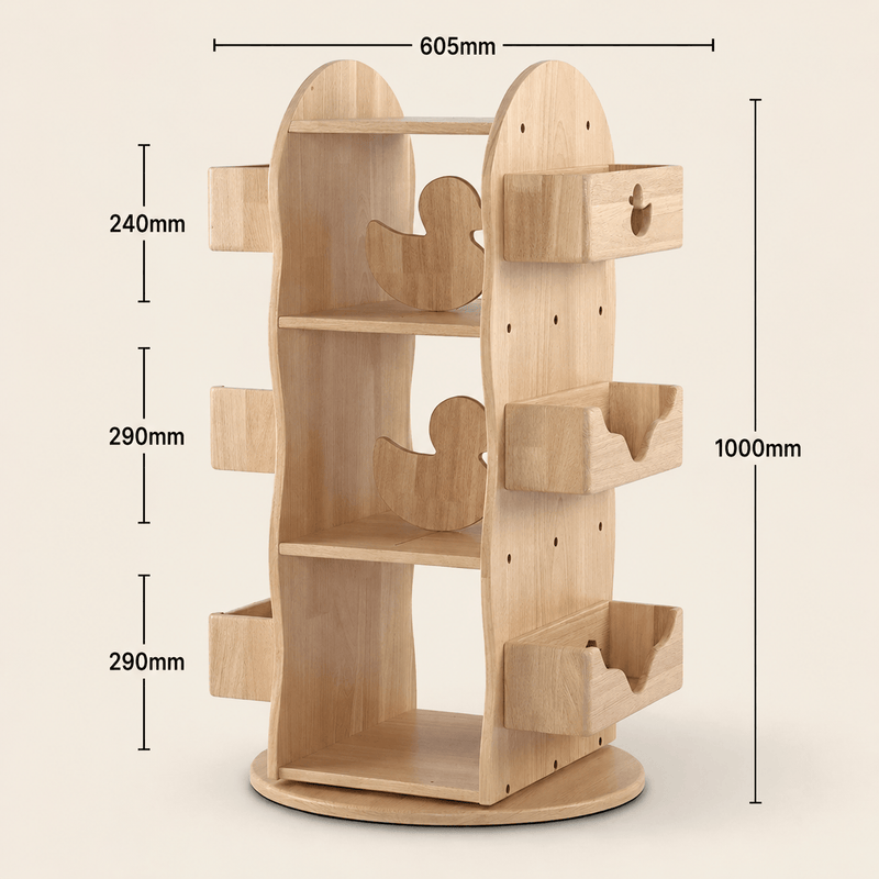 BINDI Revolving Bookcase