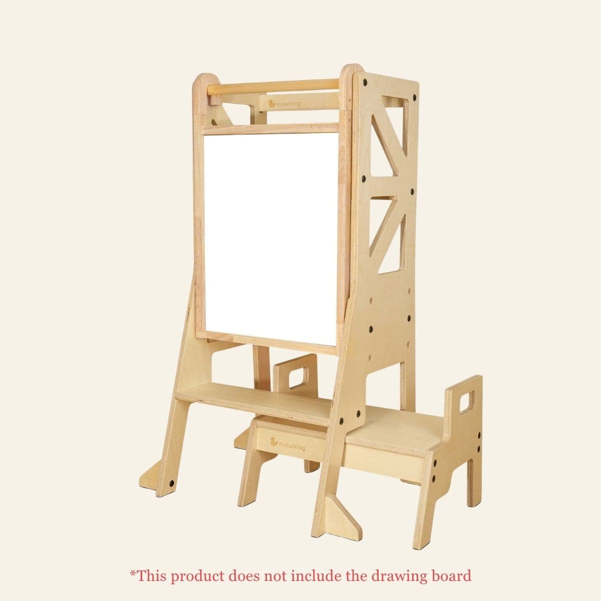 JALA Deluxe Adjustable Learning Tower - Flag with Rectangle Handle