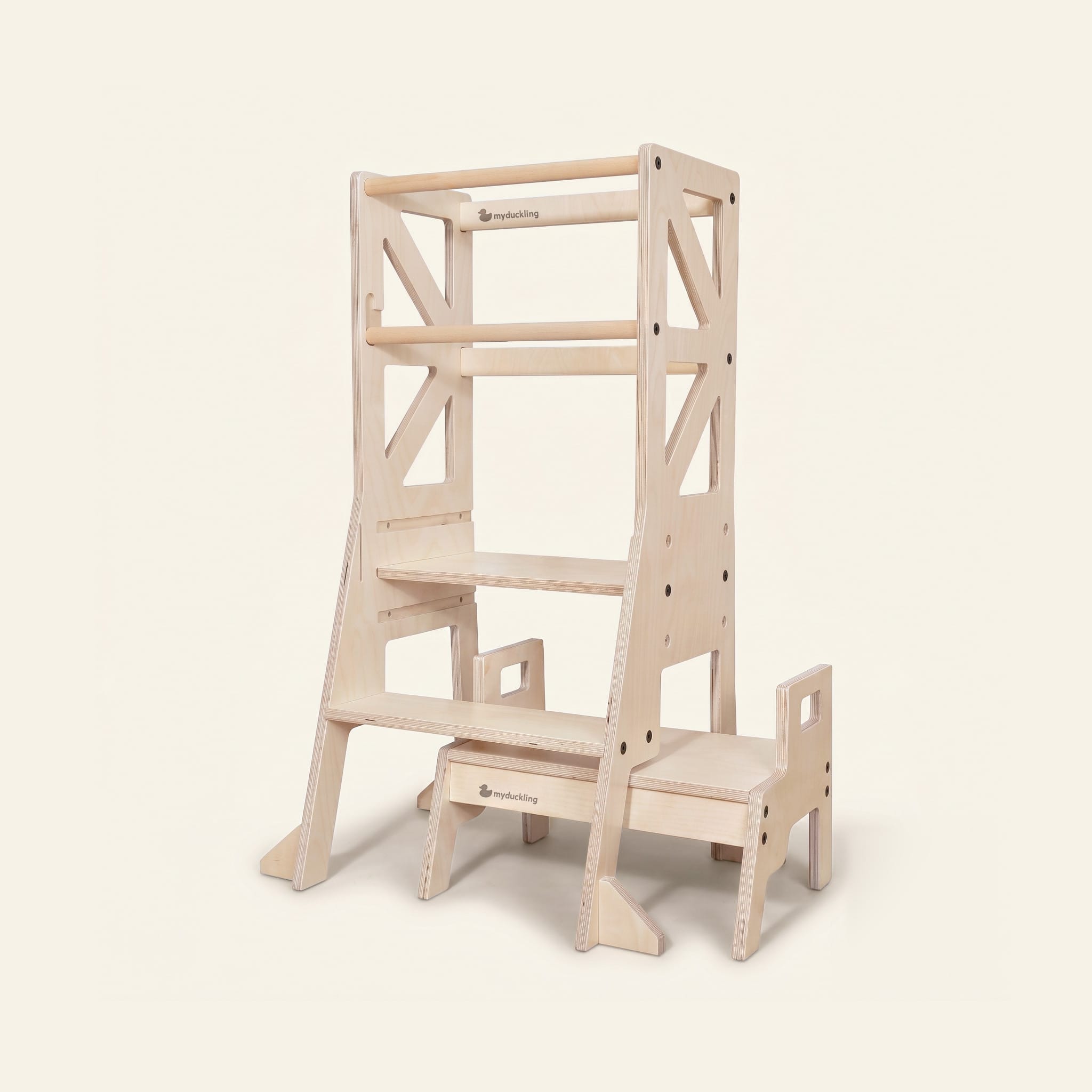 myduckling JALA Adjustable Learning Tower Natural
