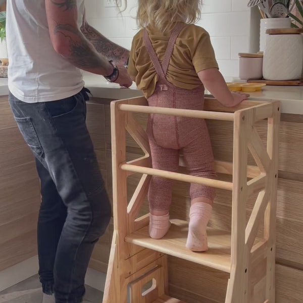 JALA Deluxe Learning Tower - Rectangle Stool